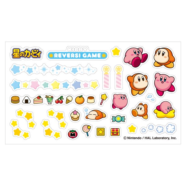 KIRBY and Waddle Dee reversi game