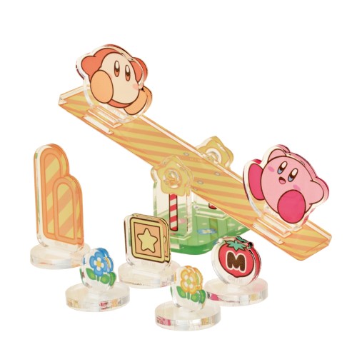 KIRBY Moving Diorama Acrylic stand / (1) Seesaw (Kirby & Waddle Dee )