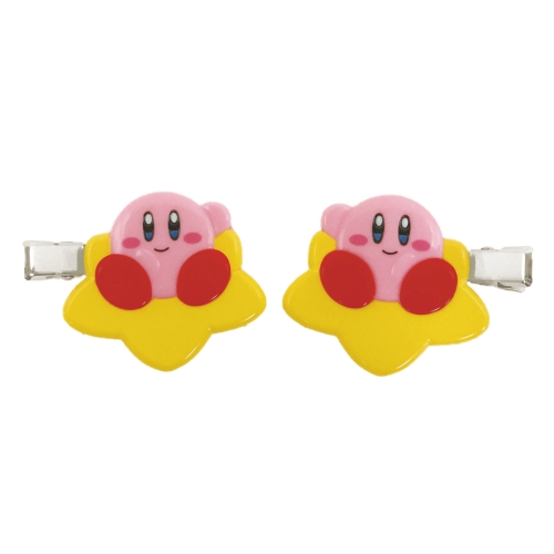 KIRBY Hair Pita Clip /(5) Kirby (Warp Star)