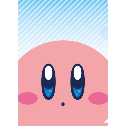 KIRBY clear file Pupupu face /(1) Kirby