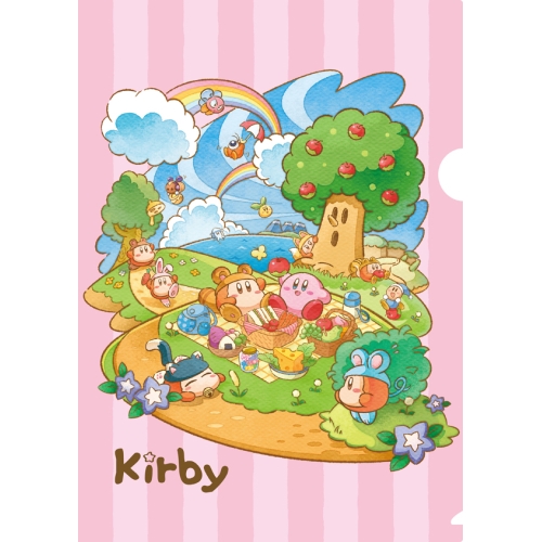 KIRBY clear file / picnic