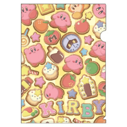 KIRBY clear file / icing cookie