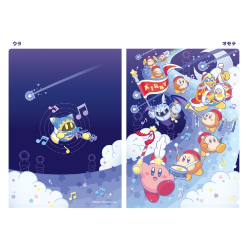KIRBY clear file set / Pupupu marching band