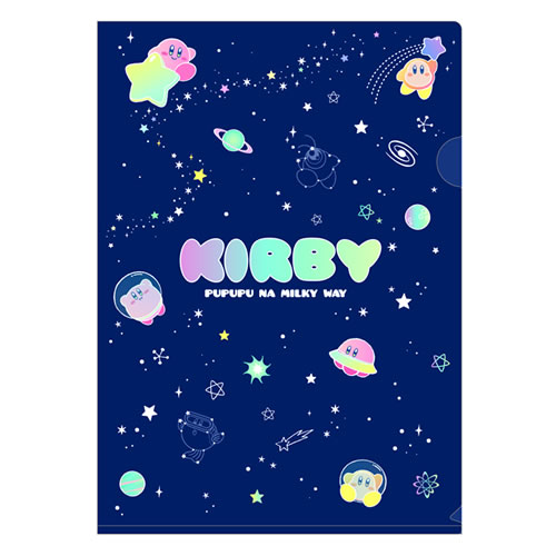 KIRBY clear file / Pupupu na Milky Way