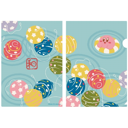 KIRBY clear file set/ FuwafuWa collection