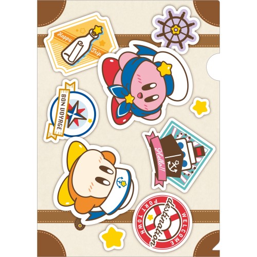 KIRBY clear file Bon Voyage/Trunk