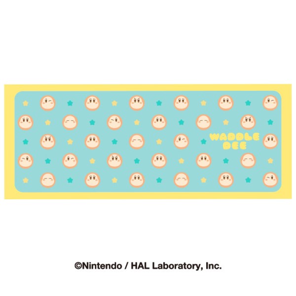 KIRBY Pupupu face face towel /(2) Waddle Dee