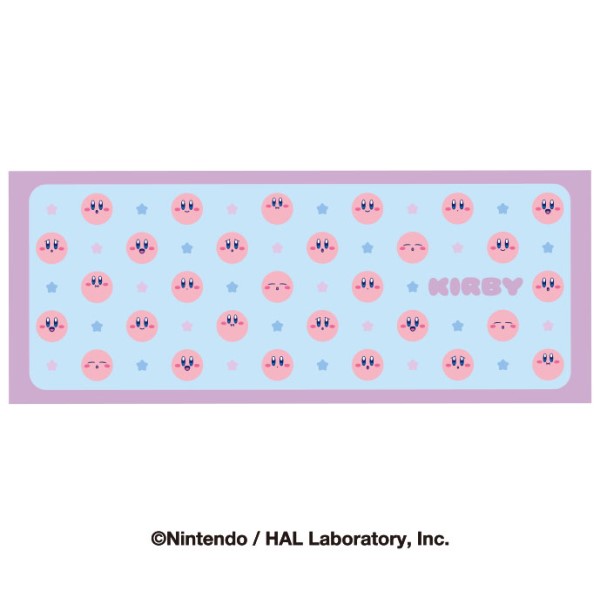 KIRBY Pupupu face face towel /(1) Kirby