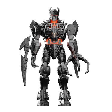 Transformers (Model Kit) 71143 - Classic Class(CC) 03 - Scourge (13cm) （Luminous Eyes & Chest）