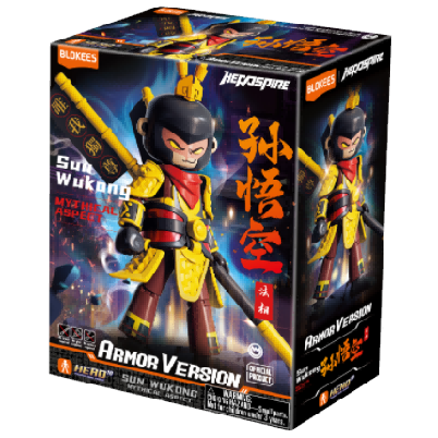 Hero Infinity  (Model Kit) 85005 - Armor Version(AMV) 05-Monkey King(Mythical Aspect)