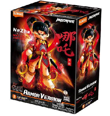 Hero Infinity  (Model Kit) 85012 - Armor Version(AMV) 08-Nezha(Mythical Aspect)