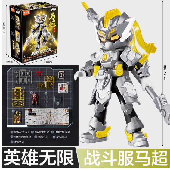 Hero Infinity  (Model Kit) 85025 - Armor Version(AMV) 18-Machao(battle suit)