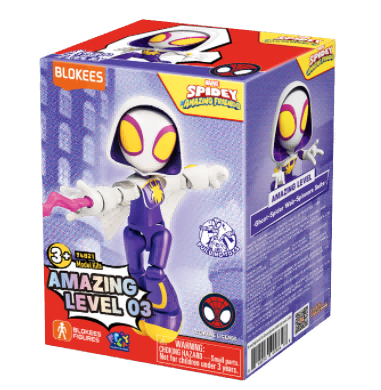 Spidey and His Amazing Friends 74821-  Spidey AL03 -Ghost-Spider Web-Spinners Suits