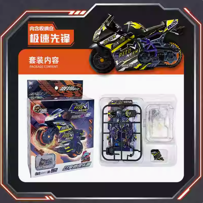 SO-GO Motocycle model kit-Knights Contract（EXPLORE/COSTRAL COMET/SPEED PIONEER/HELL ANGEL)