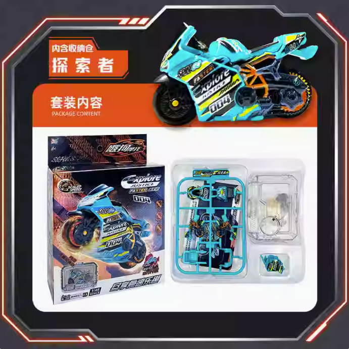 SO-GO Motocycle model kit-Knights Contract（EXPLORE/COSTRAL COMET/SPEED PIONEER/HELL ANGEL)